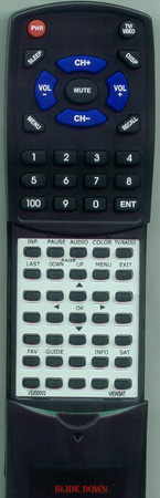 VIEWSAT VS2000V2 replacement Redi Remote