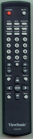 VIEWSONIC A-00008148 RC00136P Genuine OEM original Remote