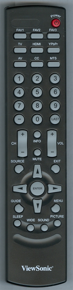 VIEWSONIC A-00008537 Refurbished Genuine OEM Original Remote