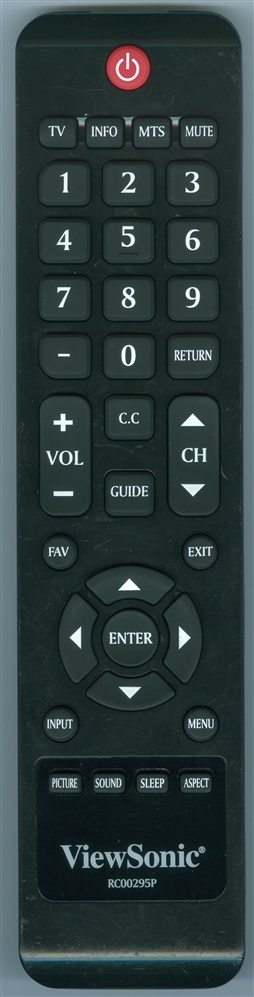 VIEWSONIC A-00009451 RC00295P Genuine OEM original Remote