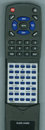 VIEWSONIC A-00008773 replacement Redi Remote