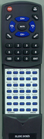 VIEWSONIC M-MS-0808-9393 replacement Redi Remote