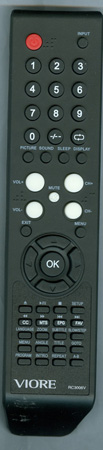 VIORE 113010336 RC3006V Genuine  OEM original Remote