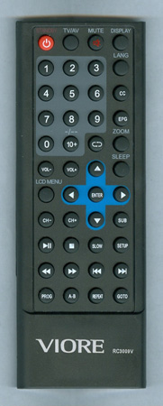 VIORE 118020200 RC3009V Genuine  OEM original Remote