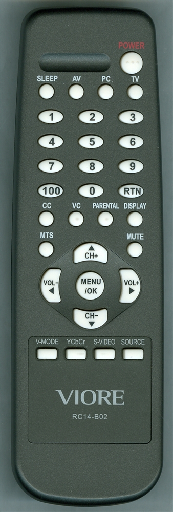 VIORE RC14-B02 Refurbished Genuine OEM Original Remote