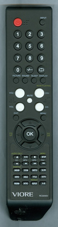 VIORE 118020033 RC3005V Genuine  OEM original Remote
