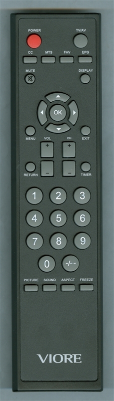 VIORE 118020075 Genuine OEM original Remote