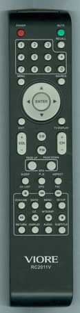 VIORE 504C3212106 RC2011V Genuine  OEM original Remote