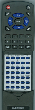 VIORE GBIP5.018.3067RSRH RC5006V replacement Redi Remote