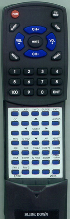 VIVITEK BL71056 replacement Redi Remote