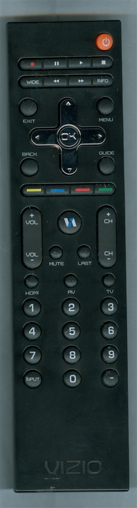 VIZIO 0980-0306-0400 VR12 Refurbished Genuine OEM Original Remote