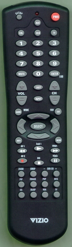 VIZIO L30WGU Refurbished Genuine OEM Original Remote