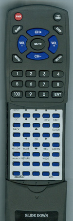VIZIO 0980-0306-0901 RC280420101 replacement Redi Remote