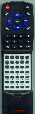 VIZIO L6 replacement Redi Remote
