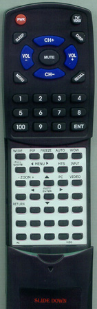 VIZIO P4 replacement Redi Remote