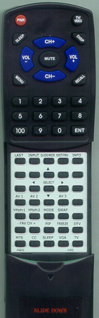 VIZIO P42HD replacement Redi Remote