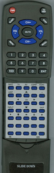 VIZIO 640000080110R VR9 replacement Redi Remote