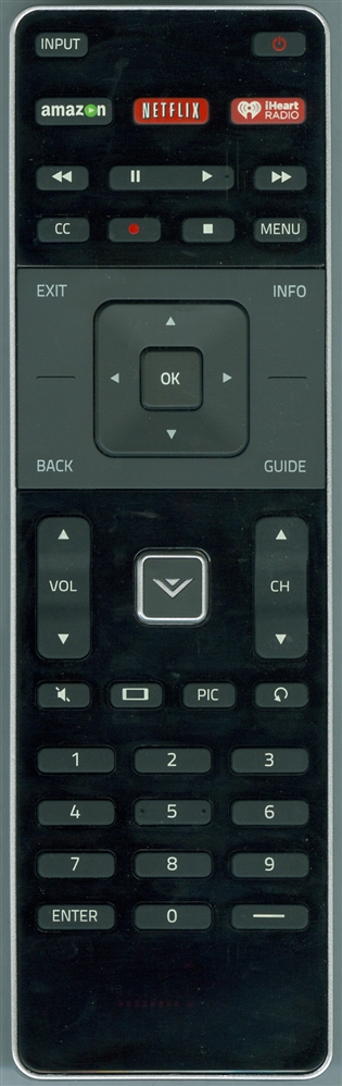 VIZIO 398GR08BEVZ00J XRT500 Refurbished Genuine OEM Original Remote