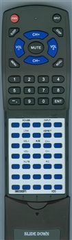 VIZIO 0980-0306-2670 XRT132 replacement Redi Remote