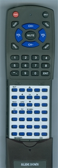 VIZIO 0980-0306-2870 XRT134 replacement Redi Remote