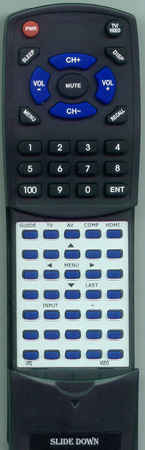 VIZIO 0980-0305-3000 replacement Redi Remote