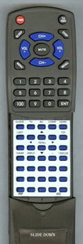 VIZIO 0980-0305-3300 VR2P replacement Redi Remote
