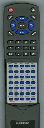 VIZIO XRS531-D replacement Redi Remote