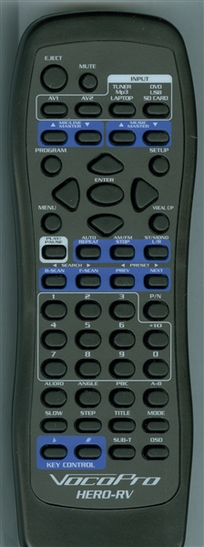 VOCOPRO HERO-RV Genuine OEM original Remote