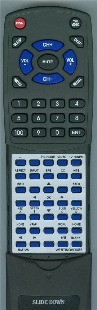 WESTINGHOUSE RMT-25 replacement Redi Remote