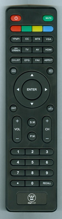 WESTINGHOUSE 504C2216104 RMT-17 Genuine OEM original Remote