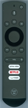 WESTINGHOUSE AMAZON VOICE RMT Genuine OEM original Remote