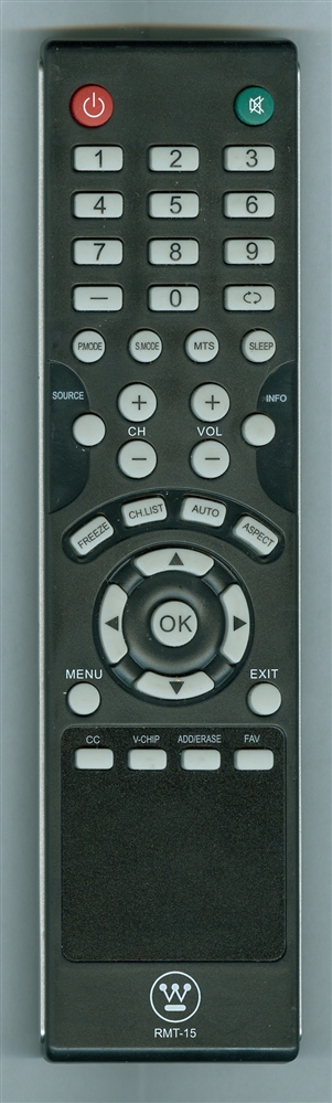 WESTINGHOUSE RMT-15 Refurbished Genuine OEM Original Remote