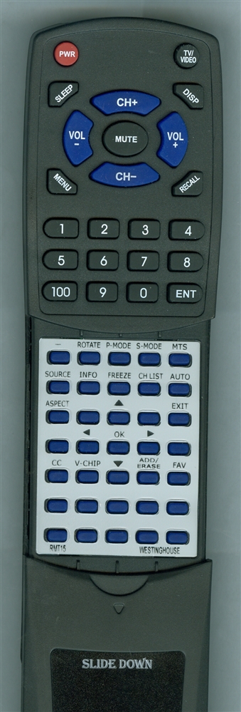 WESTINGHOUSE RMT-15 replacement Redi Remote