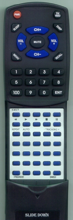 WHITE WESTINGHOUSE 076G0AS020 replacement Redi Remote