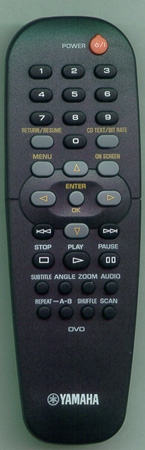 YAMAHA AAX39870 Genuine OEM original Remote