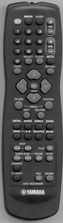 YAMAHA AAX44180 Genuine OEM original Remote