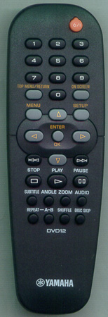 YAMAHA AAX76581 DVD12 Genuine  OEM original Remote