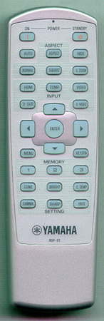 YAMAHA AAX77070 RDP81 Genuine OEM original Remote