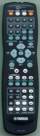 YAMAHA AAX78900 DVRC310 Genuine OEM original Remote