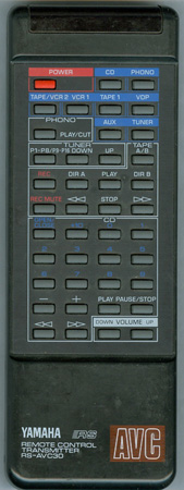 YAMAHA RS-AVC30 RSAVC30 Genuine  OEM original Remote