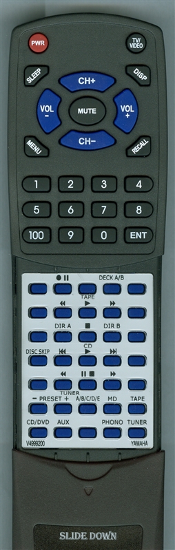YAMAHA V4999200 RAX9 replacement Redi Remote