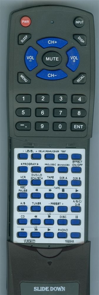 YAMAHA VU609000 RAV1 replacement Redi Remote