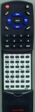 YAMAHA VZ453500 RAX7 replacement Redi Remote