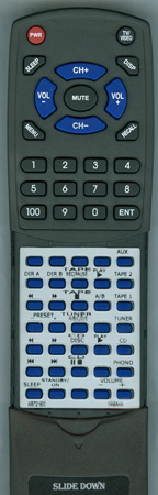 YAMAHA WB721800 RAX12 replacement Redi Remote
