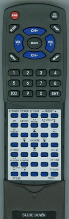 YAMAHA WF121800 RAV21 replacement Redi Remote