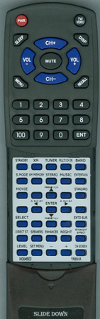 YAMAHA WG646500 RAV324 replacement Redi Remote