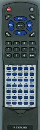 YAMAHA ZE278800 BDP120 replacement Redi Remote