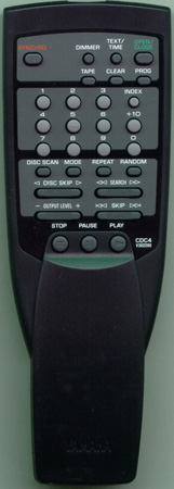 YAMAHA V3022600 CDC4 Genuine OEM original Remote