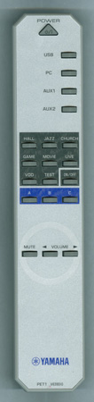YAMAHA V6390100 PET1 Genuine OEM original Remote