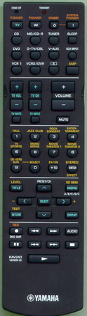 YAMAHA V8295000 RAV240 Genuine  OEM original Remote